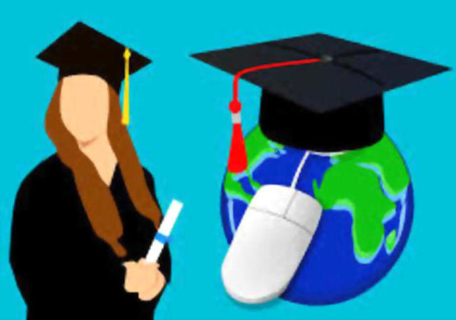 Graduate with online degree